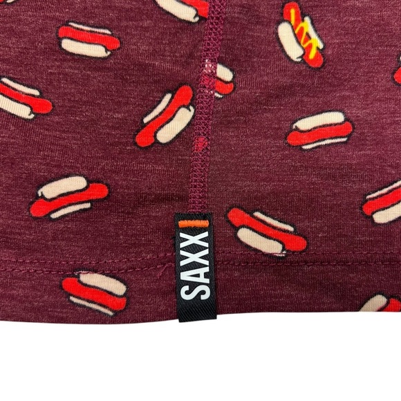 SAXX Viewfinder Long Sleeve Crewneck Merino Wool Blend Base Layer Mens Top XXL - Picture 5 of 9